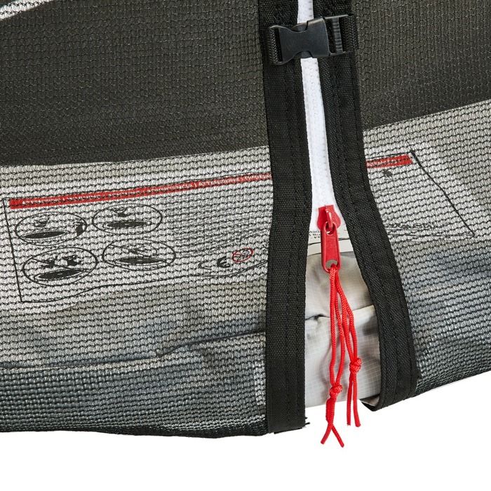 Kangui - Trampolin rond 250cm avc filt, échll, kit d'ancrag t