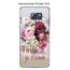 Coque Samsung Galaxy S6 Edge Plus design Maman je t'aime bouquet de roses