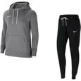 Jogging Polaire Femme Nike - Gris et Noir - Manches Longues - Multisport - Respirant-0