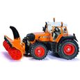Modèle réduit en métal : Tracteur avec fraiseuse à neige-0
