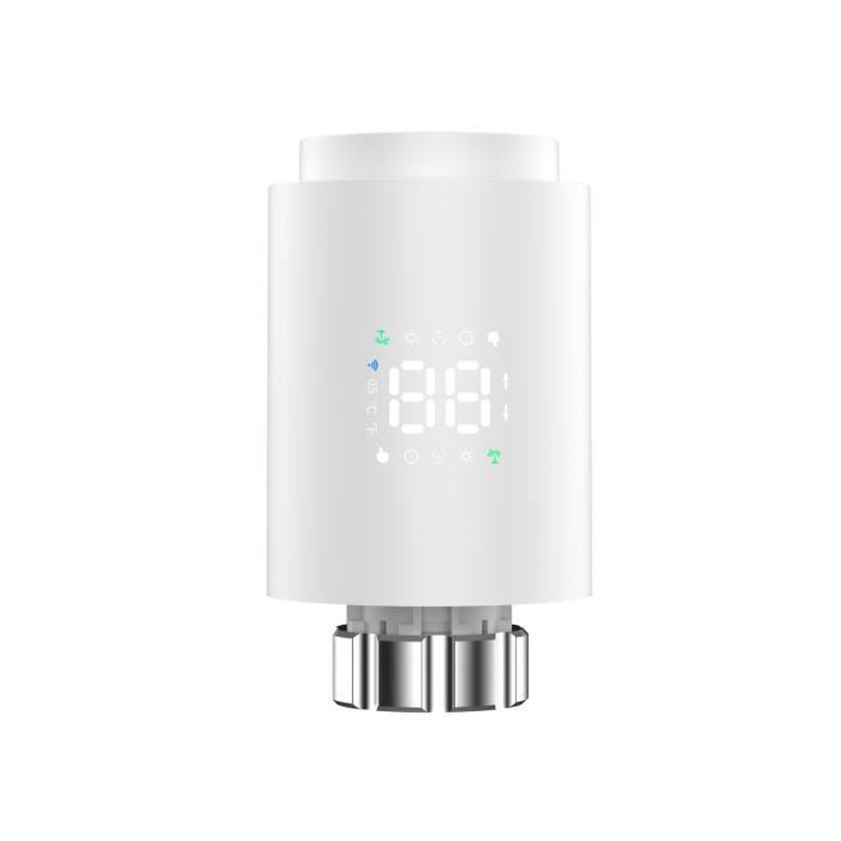 Thermostat intelligent, vanne thermostatique programmable, 5°C à 45°C