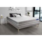 ACTISOM Ensemble matelas Latex + mémoire de forme ACTILATEX TOUCH 140x190 3zones de confort + sommier KIT gr