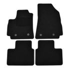 BRAND Tapis de sol - Renault - Arkana - Velours noir - 4 pièces - Ajustement précis