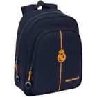 Sac à dos scolaire - SAFTA - Real Madrid 2ème équipe 24/25 - Confortable - Polyvalent - 27 x 10 x 33 cm