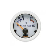 Afficheur température d'eau avec sonde - G Line - Ø 52 mm - blanc