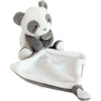 BABY NAT' Mon p'tit panda - Pantin avec doudou 17cm