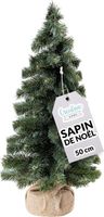 Creative Home Mini Sapin de Noel Artificiel 50 cm - Décoration Noel Petit Bureau - Sapin Artificiel - Sapin de Noël Artificiel