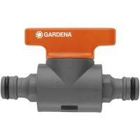 GARDENA Connecteur régulateur de débit –Réguler ou arrêter le débit d'eau dans le tuyau–Protection get et UV–Garantie 5ans