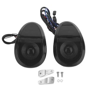 Haut-parleurs Moto Stéréo Avec Lecteur MP3 Bluetooth SODIAL – Noir, Neuf, Kit Audio Moto