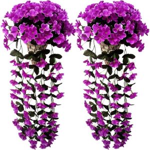FLEUR ARTIFICIELLE Bouquet Fleur Artificielle Plante Artificielle Ext