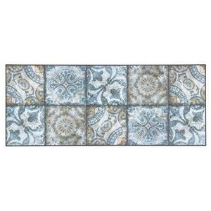 Tapis Adaptable Noir//gris Tapis vinyle hydraulique 120 x 60 cm Tapis pour Enfant Tapis Cuisine Tapis de Salle /à Manger antid/érapant Caoutchouc /éponge et Sol PVC Tapis Chambre