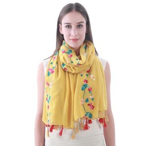 Echarpe Moutarde Cdiscount