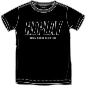 T-SHIRT Replay SB7308 T-Shirt- Noir (098 Black)- 10A Fille