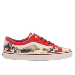 Basket vans rouge - Cdiscount