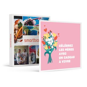 COFFRET SÉJOUR Smartbox - Une activité incroyable pour une maman incroyable - Coffret Cadeau | 1385 séances de bien-être et aventures