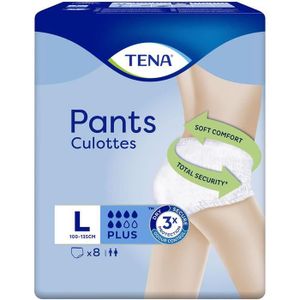 FUITES URINAIRES LOT DE 2 - TENA Pants - Culottes fuites urinaires Large Plus - 8 culottes