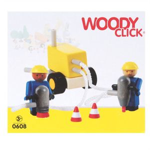 ASSEMBLAGE CONSTRUCTION Woody Click Ouvrier et Marteau Piqueur Constructio