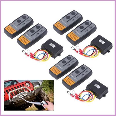 Kit Relais Treuil Télécommandé 12V 250A - Contrôleur Et 2 Télécommandes Pour Treuil Haute Performance