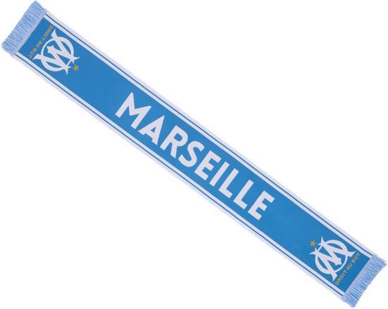 Écharpe Olympique De Marseille OM - Collection Officielle, Taille Unique, Matière Polyester, Pour Supporter - 11