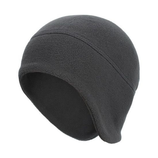 Dark Gray About 56-60cm -Sparsicle – bonnet en polaire pour homme et femme, Protection des oreilles, thermique, coupe vent, cyclisme