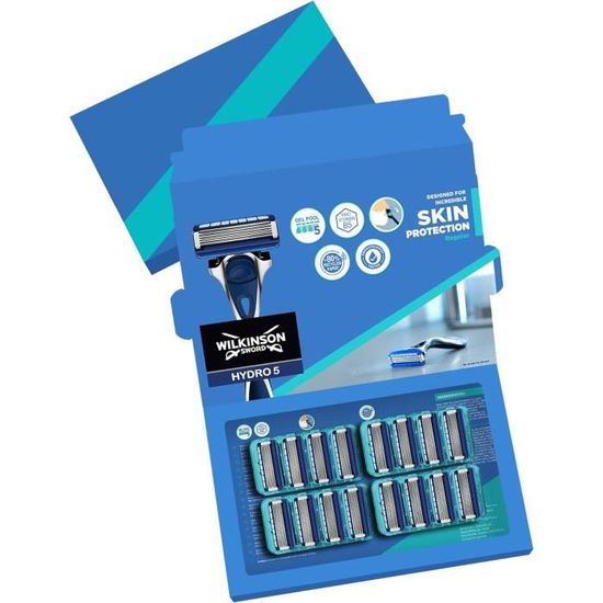 Lot De 4 Recharges De Lames Wilkinson Sword Protector 3 - Pour Rasoir Homme, Neuf Sous Blister