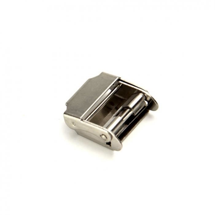 Fermoir pour bracelet maille milanaise Acier Inoxydable 1 Boucle montre Fermoir à Coulisse Montre My-Montre