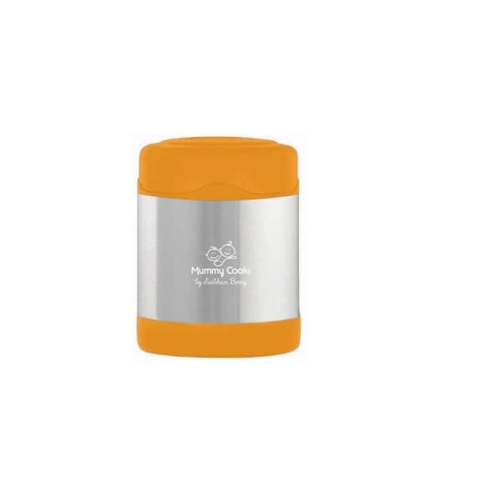Mummy Cooks - Lunchbox Boite Thermos Alimentaire pour Enfant et Bébé Récipient Isotherme et Hermétique Conteneur Conservation Repas