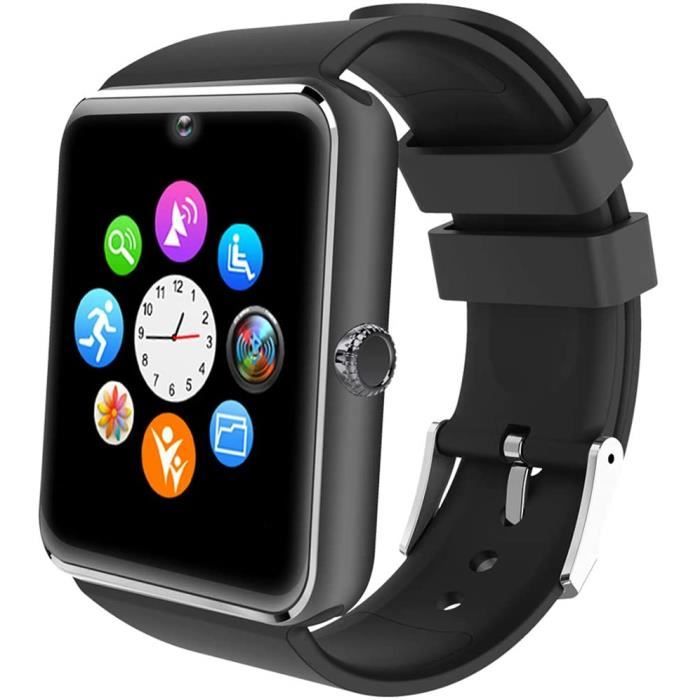 Willful Montre Connectée Homme Montre Telephone avec SIM pour Huawei Samsung Android Smartwatch Vibrante SMS Appel Smart Watch Tacti