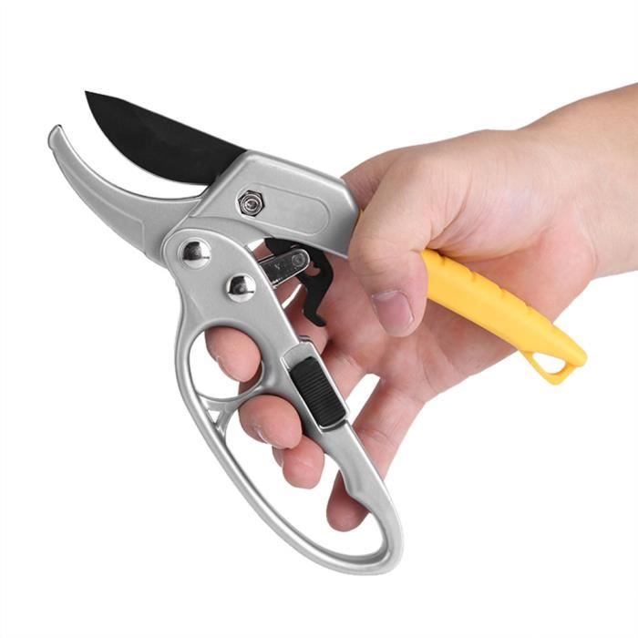 Sécateur en acier à haute teneur en carbone coupe jardinage plante ciseaux branche sécateur tondeuse outils-SPR