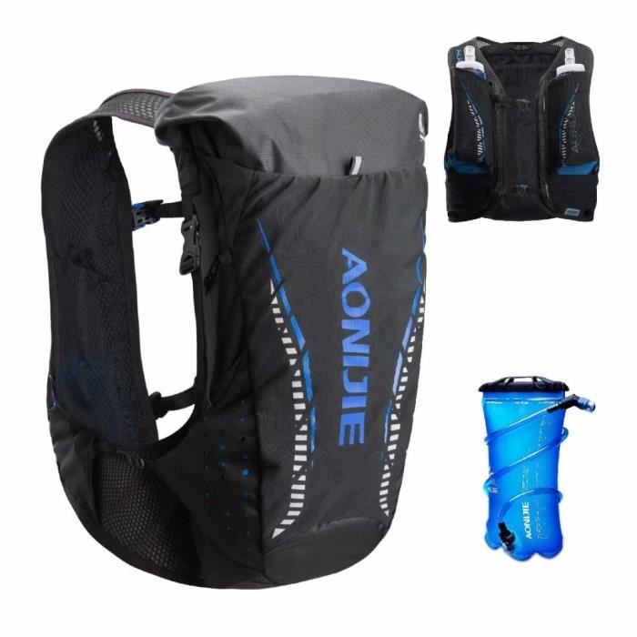 Veste d'hydratation 18L Ultra Trail Running Sac à Dos Pack Veste Marathon Veste De Course Coureur en Plein Air