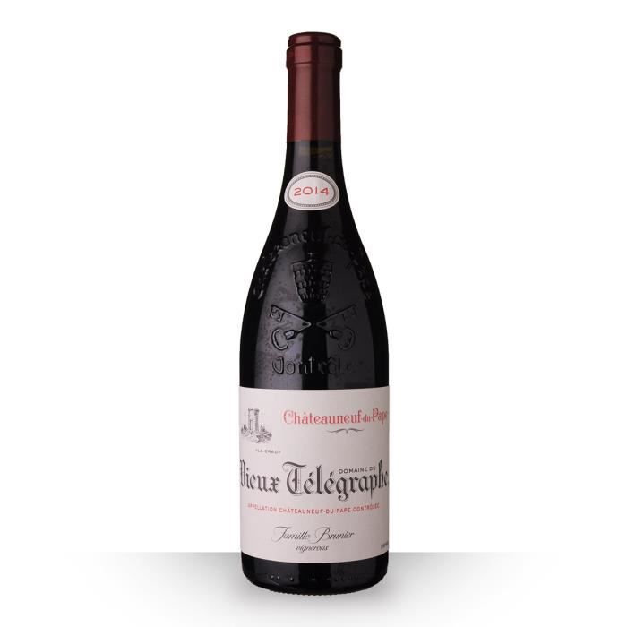Domaine du Vieux Télégraphe 2014 Rouge 75cl AOC Châteauneuf-du-Pape - Vin Rouge
