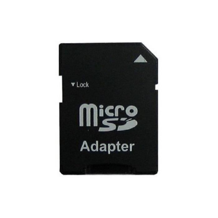 lot de 2 Adaptateurs carte micro SD vers carte SD