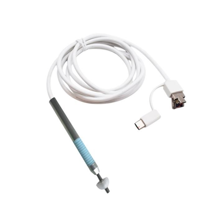 1 pc Endoscope 3 en Interface 1.3MP HD étanche 3.9mm diamètre caméra d'inspection endoscope pour iOS PC DIGITAL ENDOSCOPE