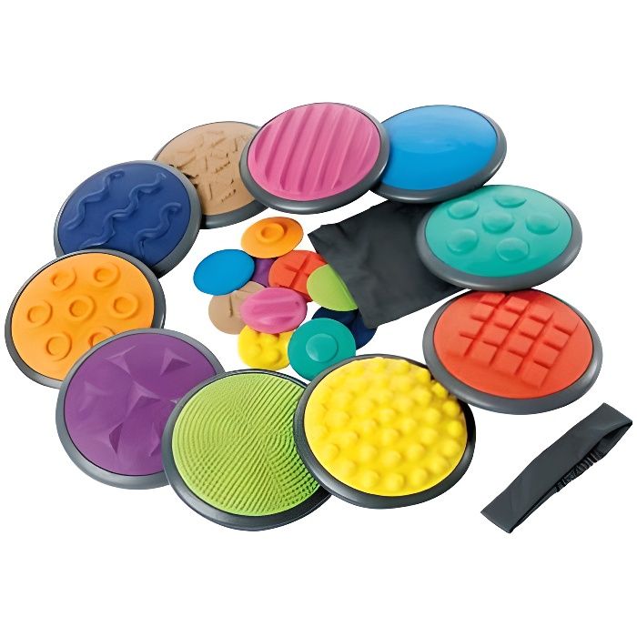 Set de 10 plaques tactiles