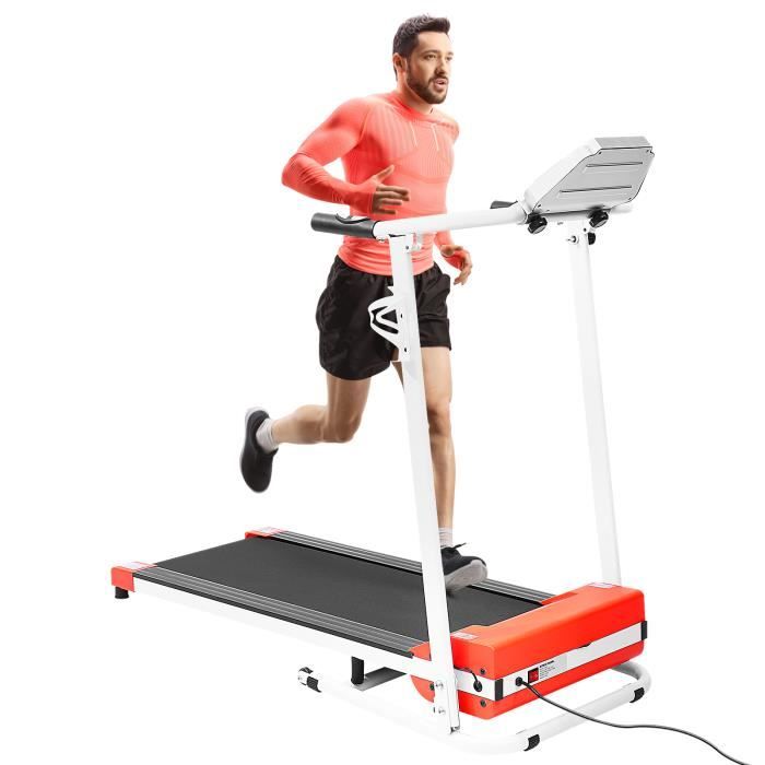 Tapis de course pliable 1.5HP 1-10 km/h 12 programmes tapis de marche electrique