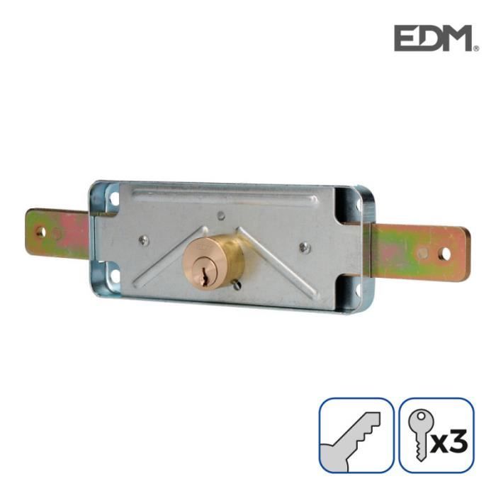 Serrure de volet 154mm 3 clés inclus