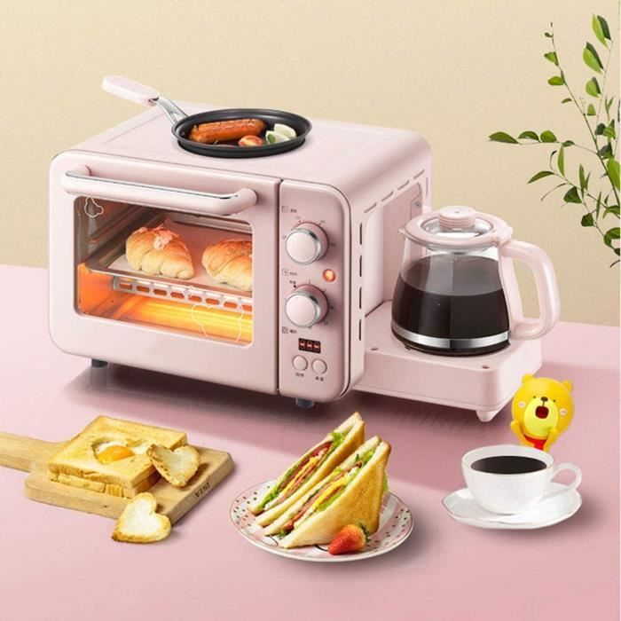 MINI FOUR Mini Four Electrique 8 L, Four À Convection, 1400W Fours avec Fonction Grill, Idéal pour Bureau, Caravane345