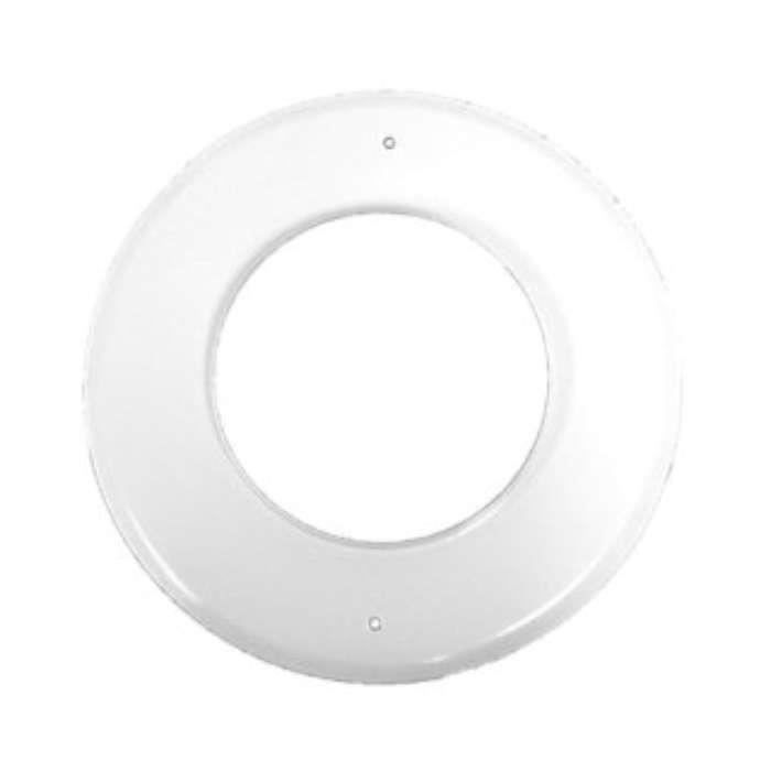 ROSACE LAQUEE BLANCHE DIAMETRE 100MM POUR CONDUIT VENTOUSE - TEN