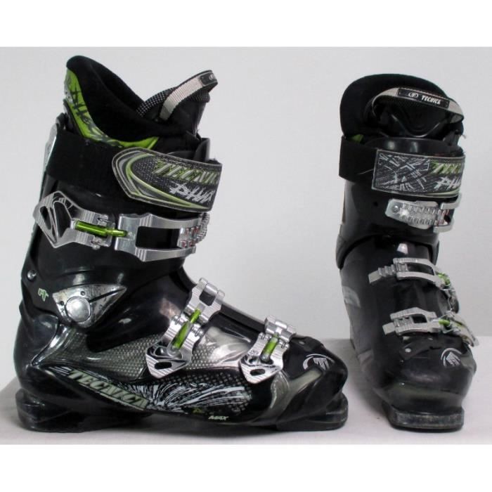 Chaussures de ski occasion Tecnica RT max noir-vert