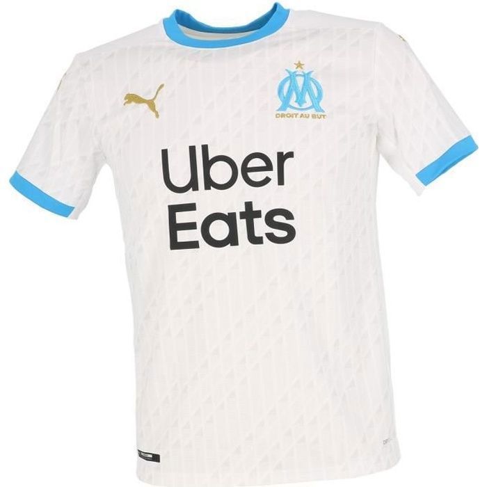 Maillot de football Om home rep shirt wht jr - Puma