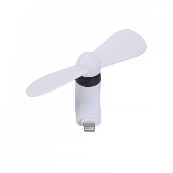 Mini Ventilateur pour IPAD Air 2 Lightning Silencieux APPLE Rafraichie (BLANC)