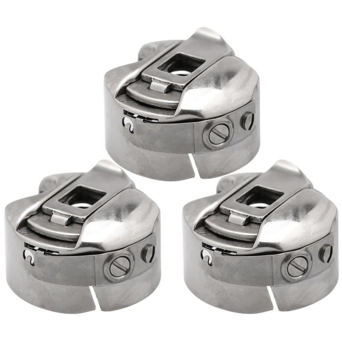 3 pièces Machine à coudre canette boîtier plat voiture navette ligne inférieure couverture pour BAUME LEVRES - SOIN DES LEVRES