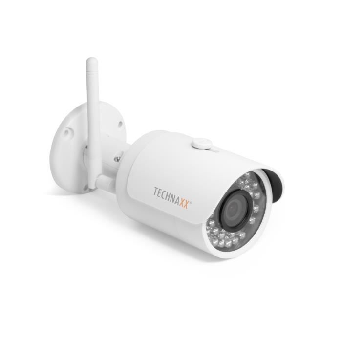 TECHNAXX Caméra de surveillance IP bullet full HD connectée TX-65