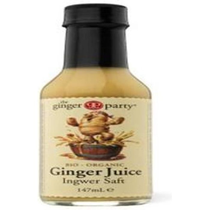 Le jus de gingembre biologique gingembre Personnes 147ml