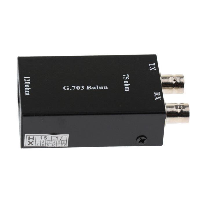 KIT CAMERA DE SURVEILLANCE - PACK VIDEOSURVEILLANCE 1 convertisseur BNC en RJ45