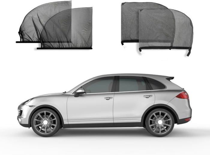 Pare-Soleil Voiture 4 Pièces - Pour Toyota Corolla Touring Sports E210 2019-2023 - Anti-UV, Anti-Chaleur & Protection Intimité - 2