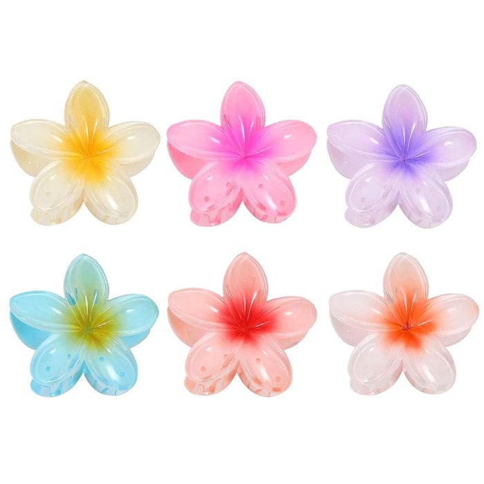 Lot De 6 Pinces à Cheveux Vintage Nœud Ruban - Grandes Pinces Satin Pour Femmes Et Filles