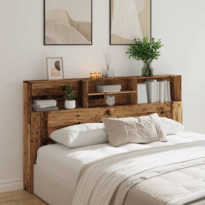 RemiseArmoire de tête de lit - SUMMER - vieu x bois 180 x 19 x 1035 cm JILIMAISON2025 5818524