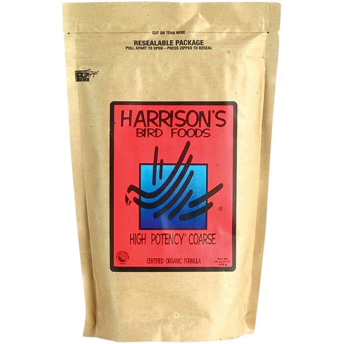 Harrisons High Potency 450 g  Granulés bio pour grands perroquets (15 % de matières grasses)