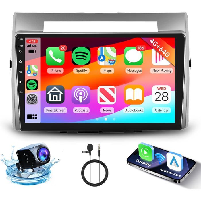 Android 10 Autoradio mit navi für Toyota Corolla Verso AR10 2004-2009 Plug-and-Play car radio Android 10 Autoradio mit navi für Toyota Corolla Verso AR10 2004-2009 Plug-and-Play car radio